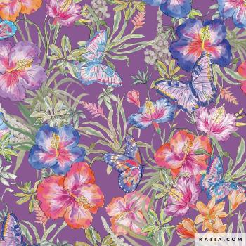 Badeanzugstoff Amazonia Butterfly